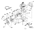 Page A Diagram and Parts List for 315E733E401 1995 Yard Man Snow Blower